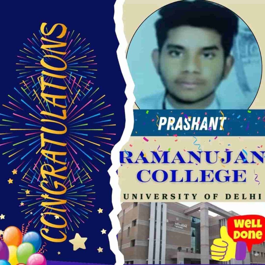 Prashant (Ramanujan College)