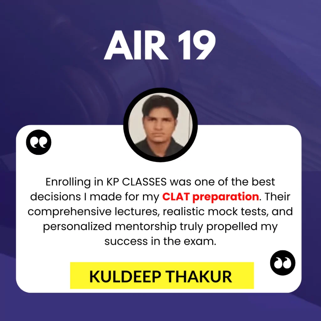 KP Classes CLAT Student Testimonial (4)