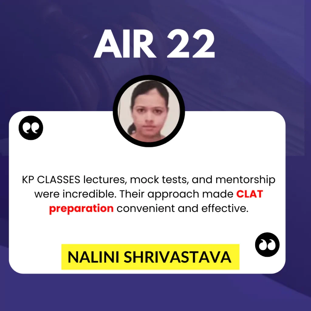 KP Classes CLAT Student Testimonial (5)