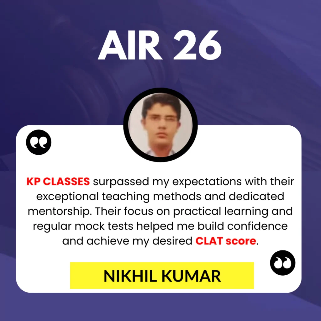 KP Classes CLAT Student Testimonial (6)