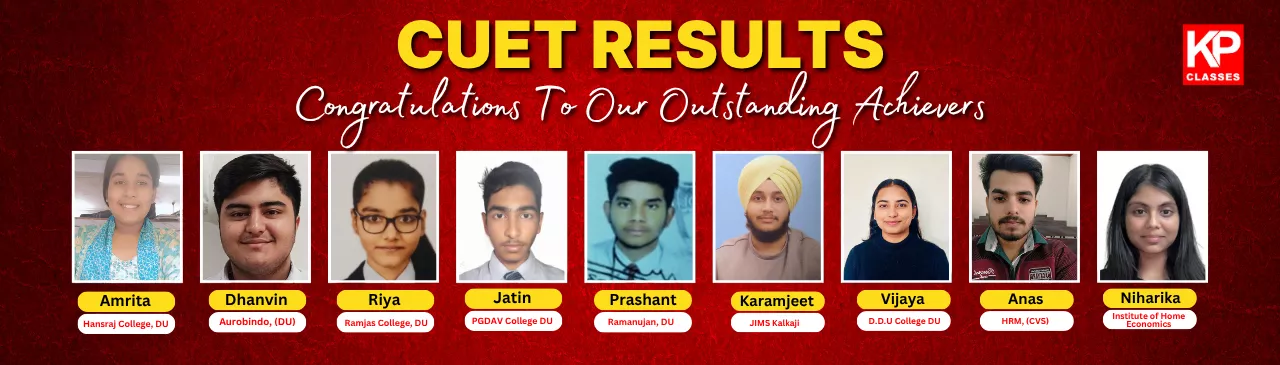 CUET Result by KP Classes