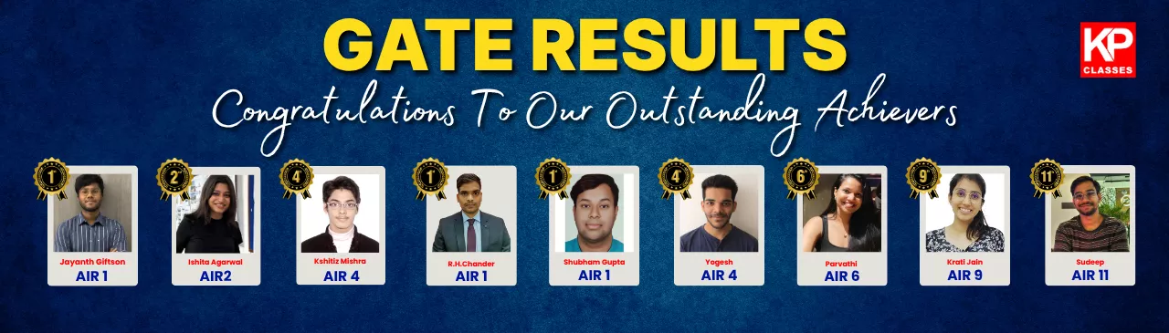 GATE AR Result by KP Classes