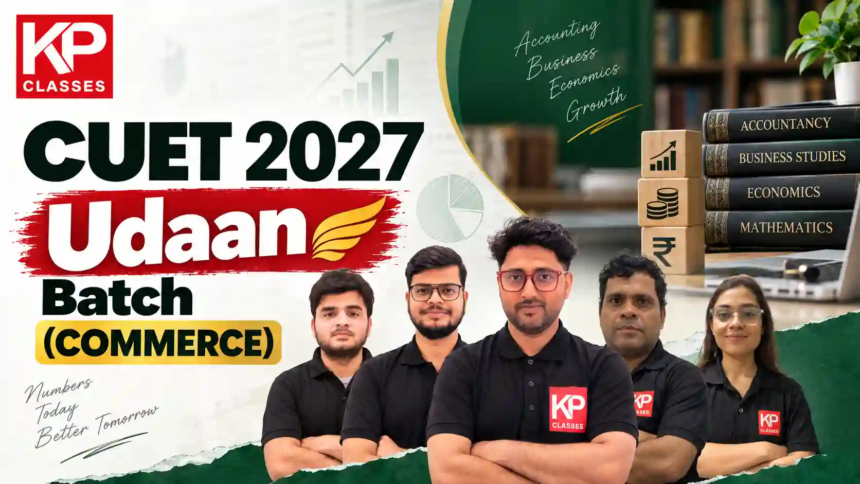 CUET 2027 Udaan Batch Commerce at KP Classes