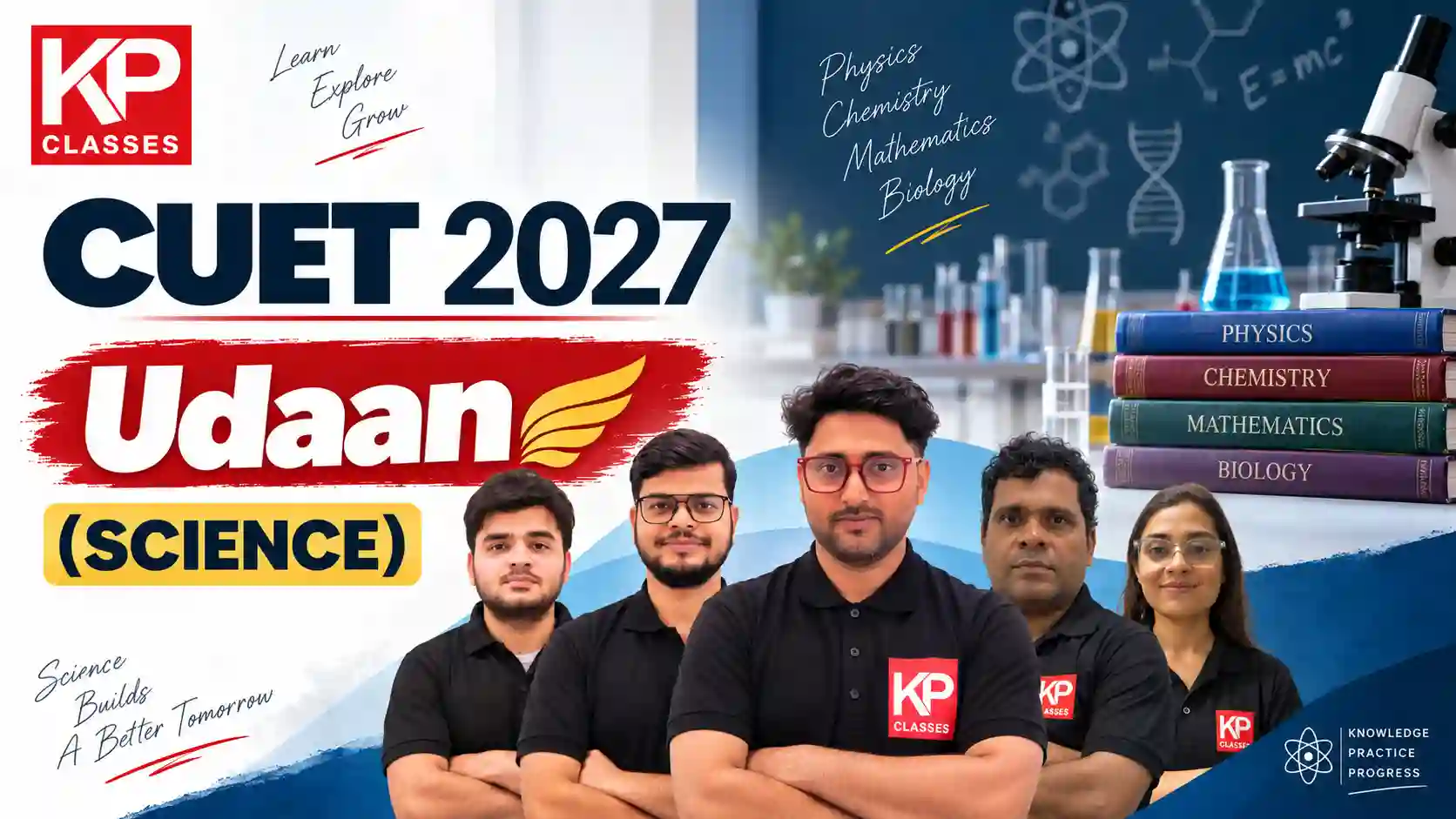 CUET 2027 Udaan Batch Science at KP Classes