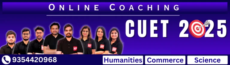CUET Online Coaching | KP Classes